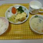 22日の給食メニュー