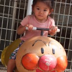 アンパンマンで、おすまし顔