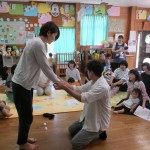 足をしっかりとしないとぐらつく～