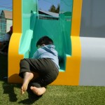 おしりからすべりまーす